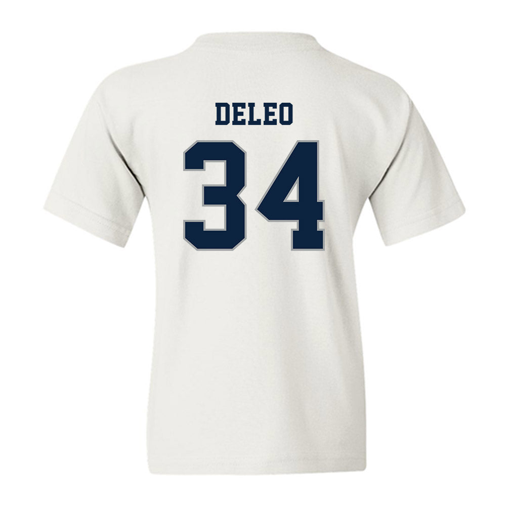 Xavier - NCAA Baseball : Asher DeLeo - Classic Shersey Youth T-Shirt-1