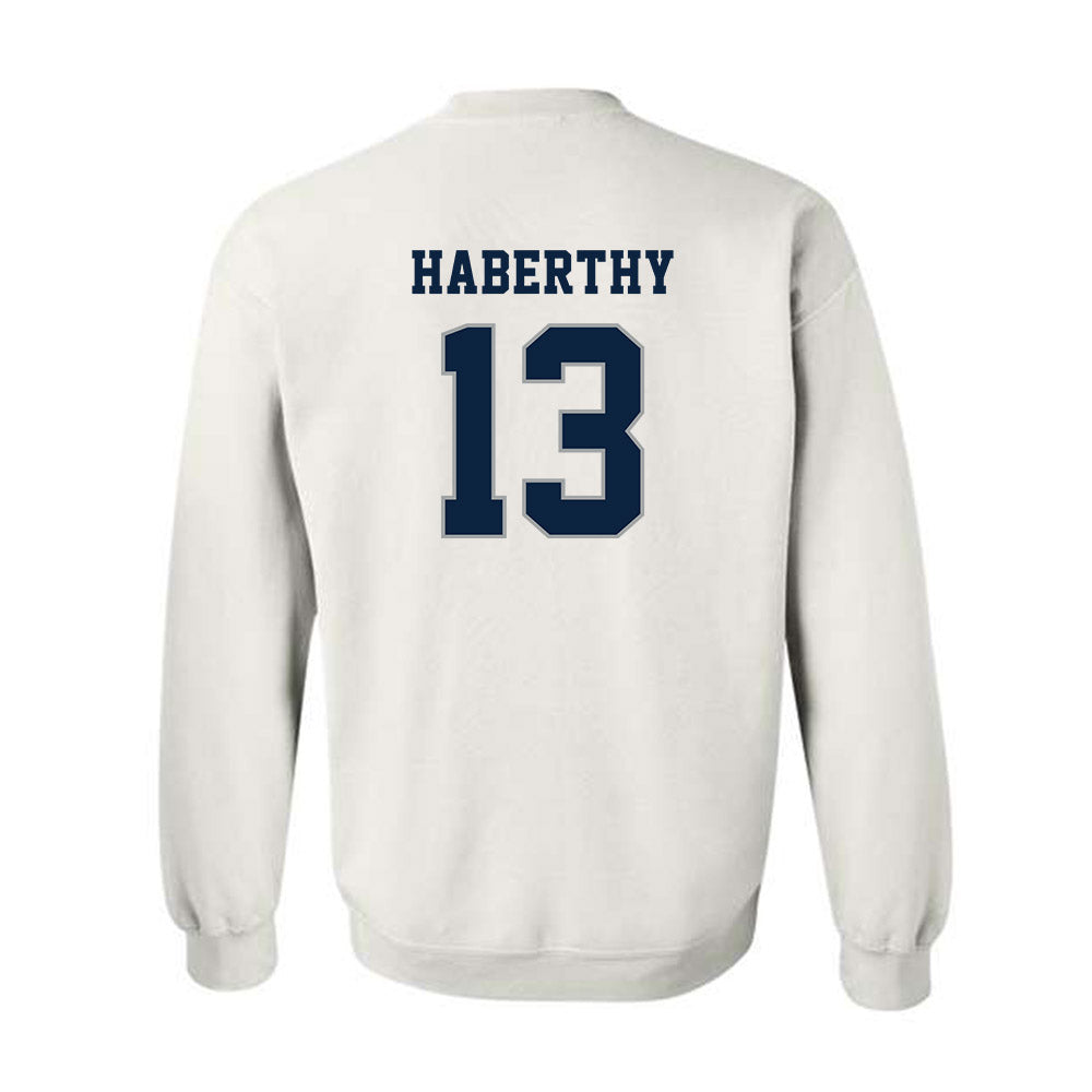 Xavier - NCAA Women's Volleyball : Addie Haberthy - Classic Shersey Crewneck Sweatshirt-1