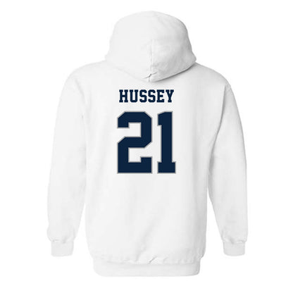 Xavier - NCAA Baseball : Ryan Hussey - Classic Shersey Hooded Sweatshirt-1