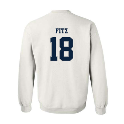 Xavier - NCAA Baseball : Jonathan Fitz - Classic Shersey Crewneck Sweatshirt-1