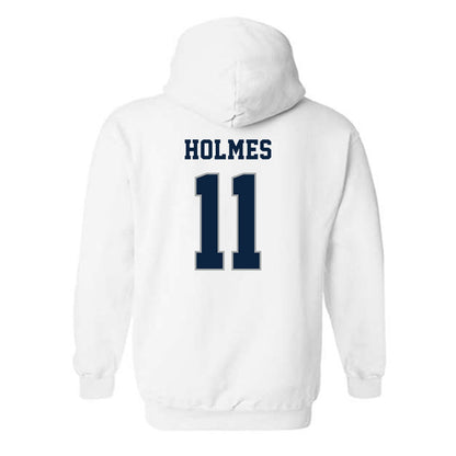 Xavier - NCAA Women's Basketball : Phoebe Holmes - Classic Shersey Hooded Sweatshirt-1