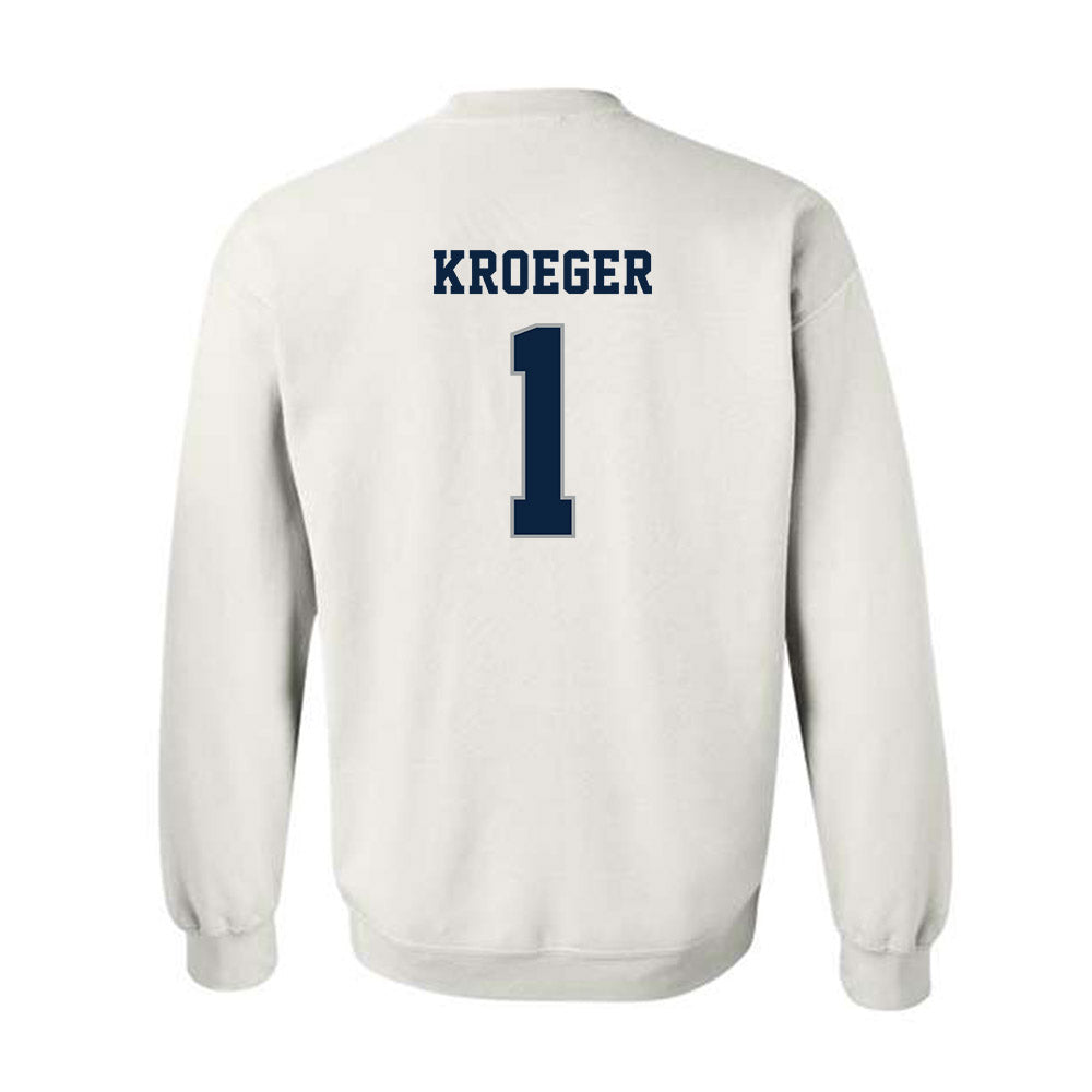 Xavier - NCAA Women's Volleyball : Sadie Kroeger - Classic Shersey Crewneck Sweatshirt-1