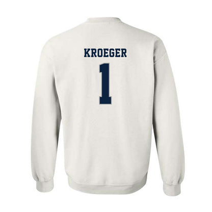 Xavier - NCAA Women's Volleyball : Sadie Kroeger - Classic Shersey Crewneck Sweatshirt-1