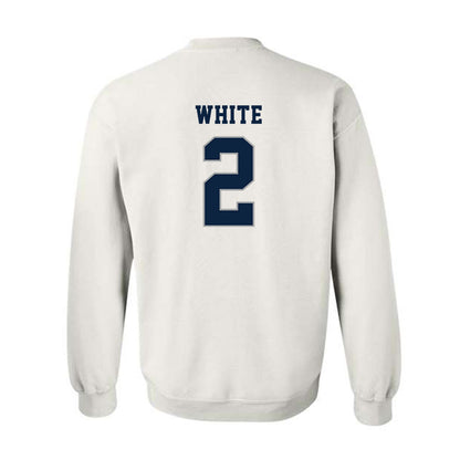Xavier - NCAA Women's Basketball : Savannah White - Classic Shersey Crewneck Sweatshirt-1