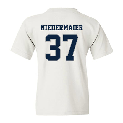 Xavier - NCAA Baseball : Roger Niedermaier - Classic Shersey Youth T-Shirt-1