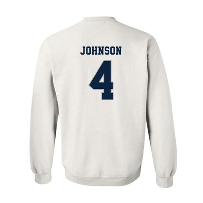Xavier - NCAA Baseball : Peter Johnson - Classic Shersey Crewneck Sweatshirt-1