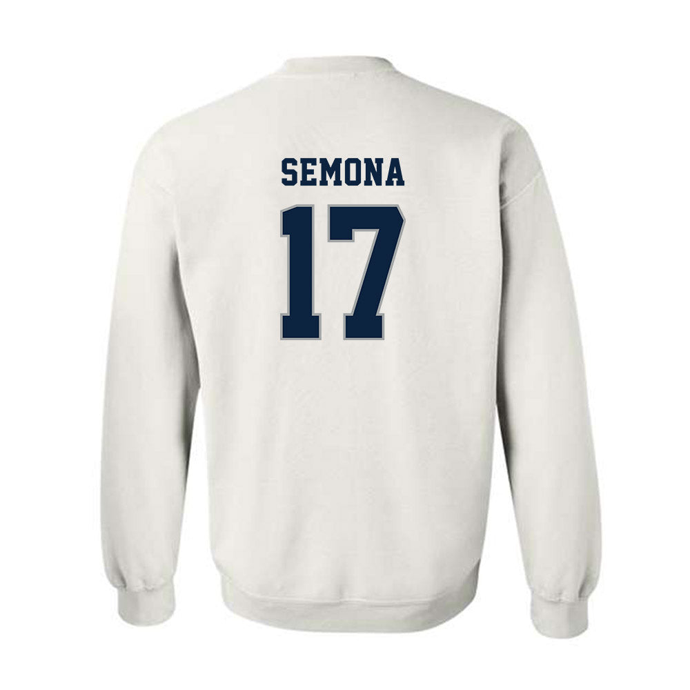 Xavier - NCAA Women's Volleyball : Gabby Semona - Classic Shersey Crewneck Sweatshirt-1