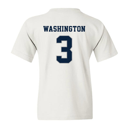 Xavier - NCAA Men's Basketball : Tru Washington - Classic Shersey Youth T-Shirt-1