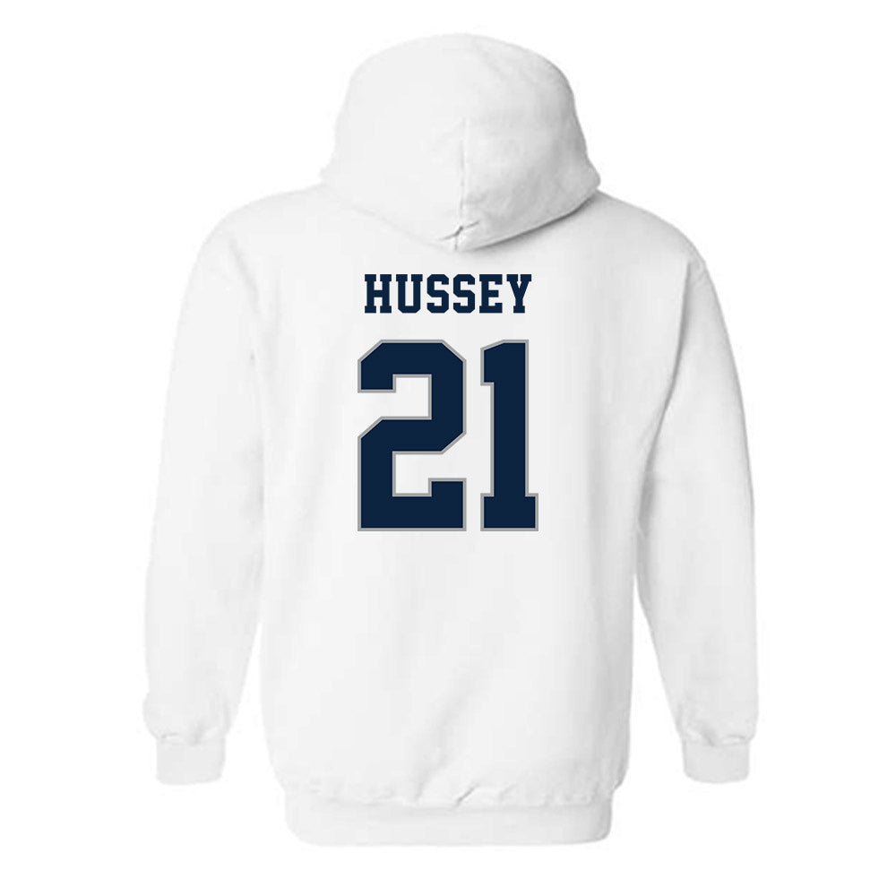 Xavier - NCAA Baseball : Ryan Hussey - Classic Shersey Hooded Sweatshirt-1