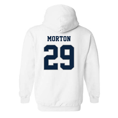Xavier - NCAA Baseball : Mitchell Morton - Classic Shersey Hooded Sweatshirt-1