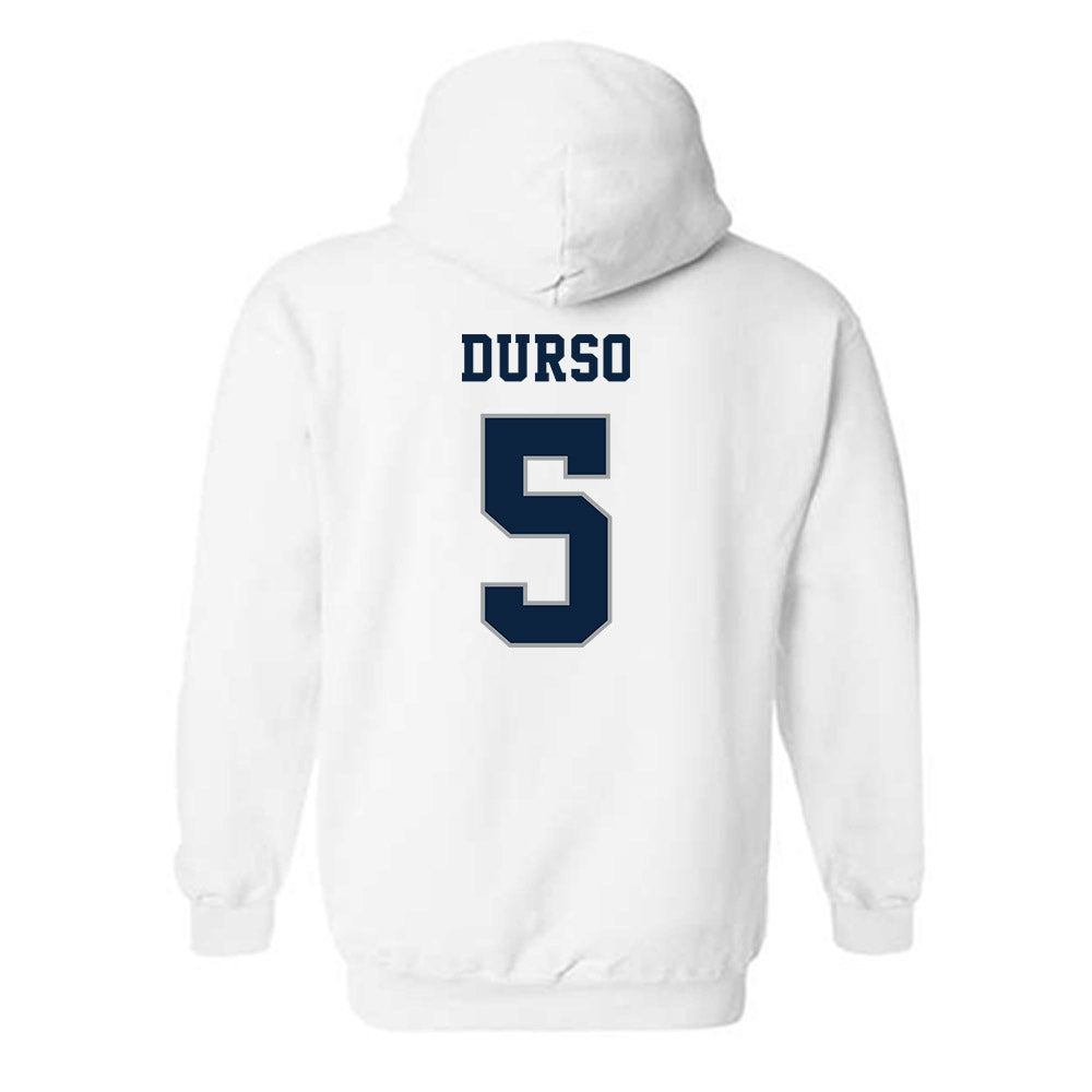Xavier - NCAA Men's Soccer : Ryan Durso - Classic Shersey Hooded Sweatshirt-1