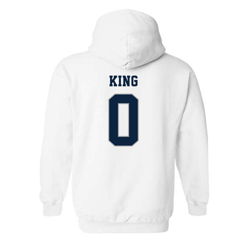 Xavier - NCAA Baseball : Alex King - Classic Shersey Hooded Sweatshirt-1