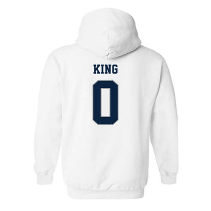 Xavier - NCAA Baseball : Alex King - Classic Shersey Hooded Sweatshirt-1