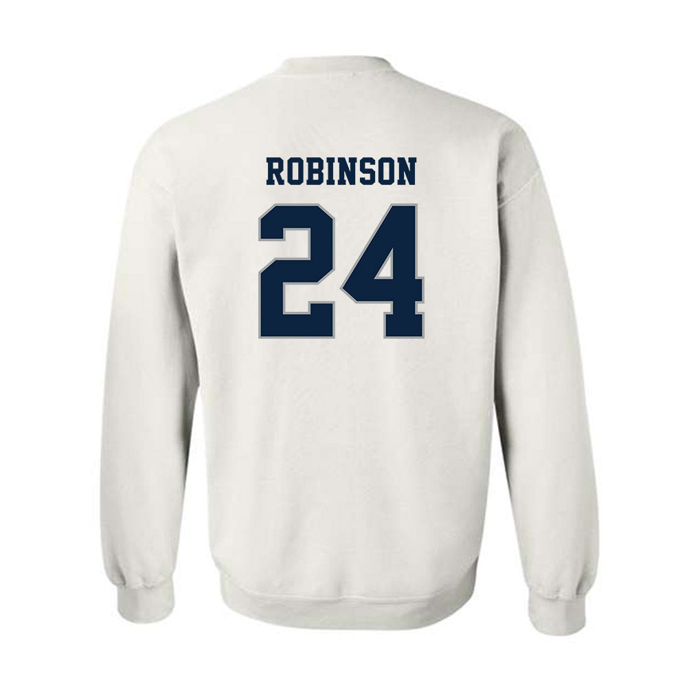Xavier - NCAA Baseball : Cooper Robinson - Classic Shersey Crewneck Sweatshirt-1