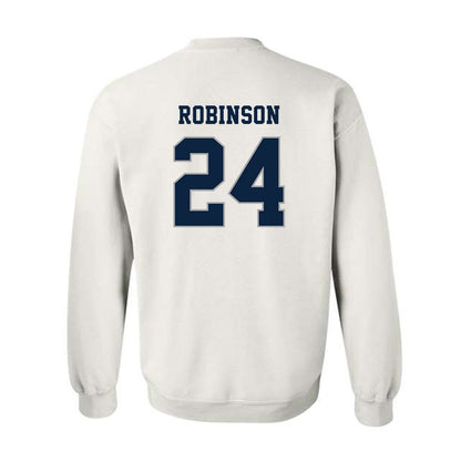 Xavier - NCAA Baseball : Cooper Robinson - Classic Shersey Crewneck Sweatshirt-1