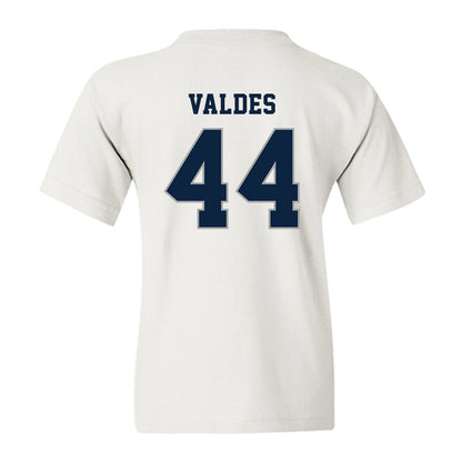 Xavier - NCAA Baseball : Jorge Valdes - Classic Shersey Youth T-Shirt-1