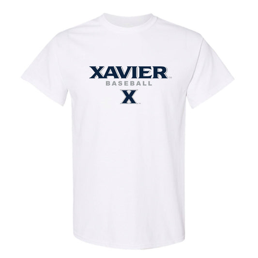 Xavier - NCAA Baseball : Titus Lotz - Classic Shersey T-Shirt-0