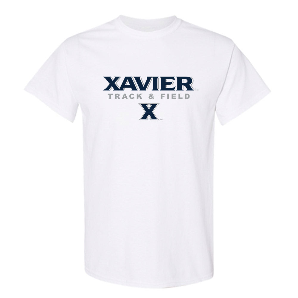 Xavier - NCAA Men's Track & Field : Luke Schindler - Classic Shersey T-Shirt-0