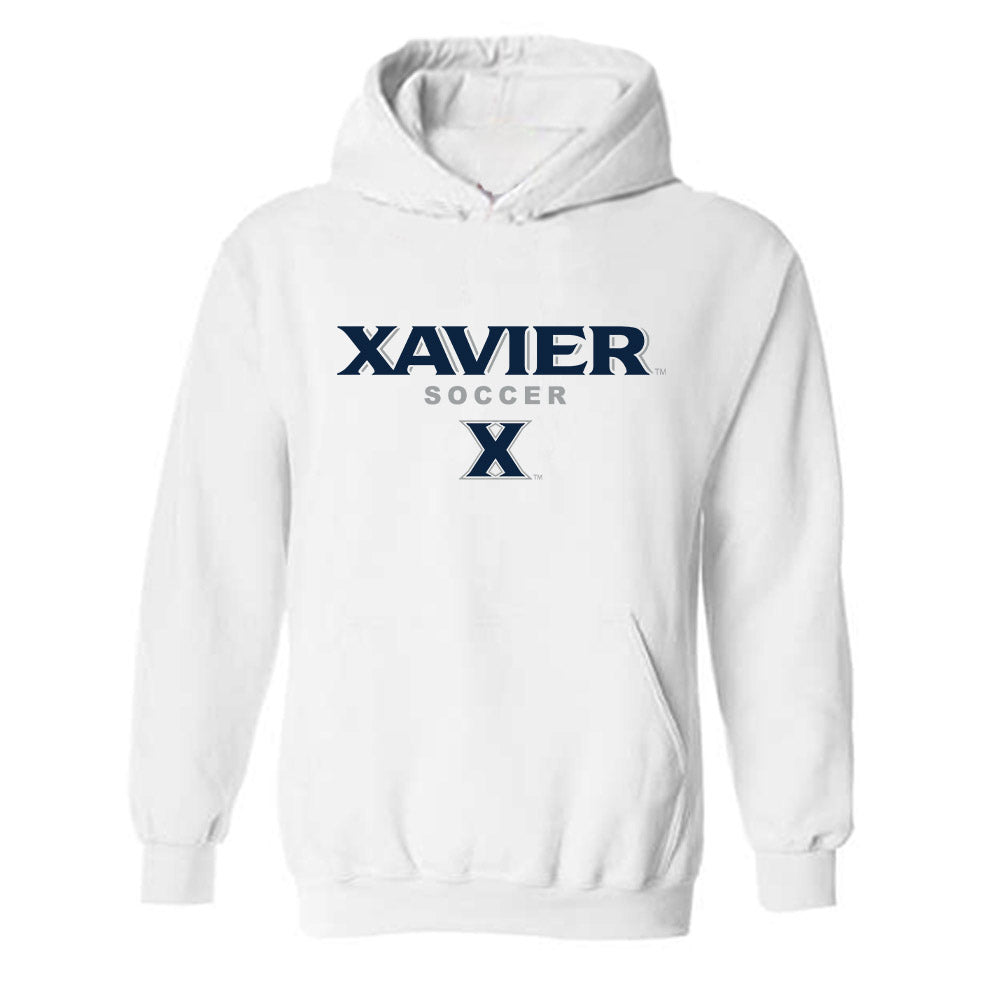 Xavier - NCAA Men's Soccer : Gun Lee - Classic Shersey Hooded Sweatshirt-0