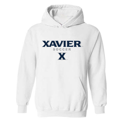 Xavier - NCAA Men's Soccer : Gun Lee - Classic Shersey Hooded Sweatshirt-0