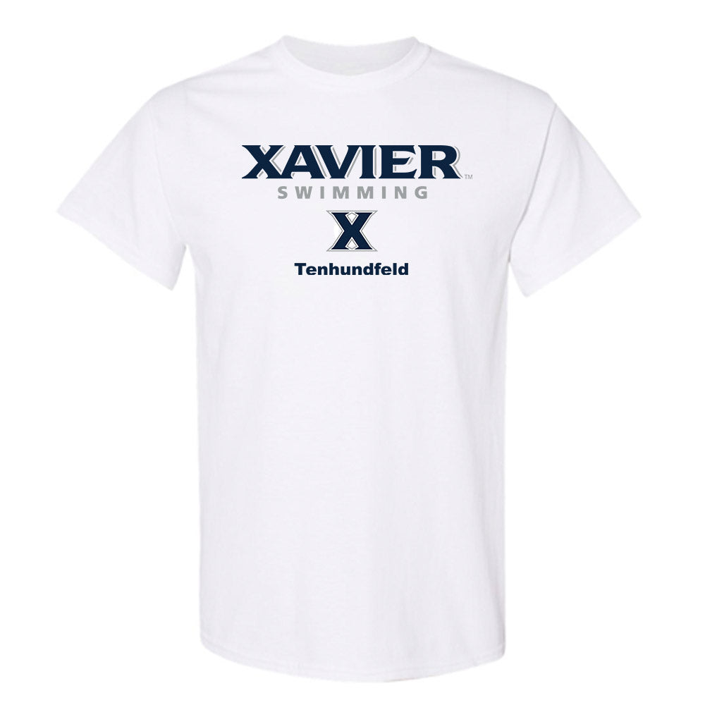 Xavier - NCAA Women's Swimming & Diving : Emma Tenhundfeld - Classic Shersey T-Shirt-0