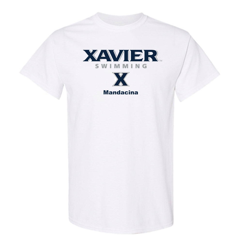 Xavier - NCAA Women's Swimming & Diving : Parker Mandacina - Classic Shersey T-Shirt-0