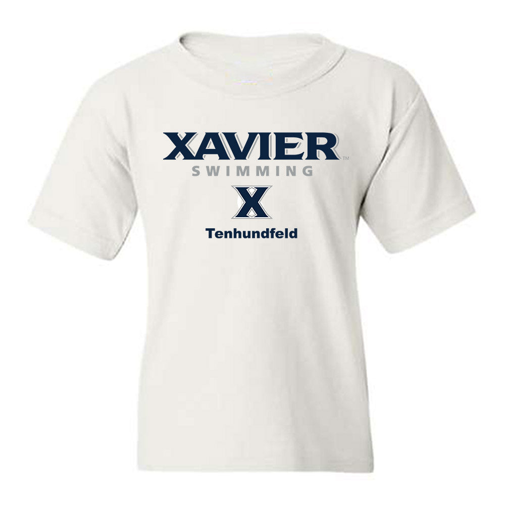 Xavier - NCAA Women's Swimming & Diving : Emma Tenhundfeld - Classic Shersey Youth T-Shirt-0