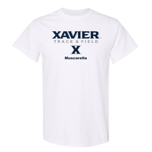 Xavier - NCAA Men's Track & Field : Nick Muscarella - Classic Shersey T-Shirt-0