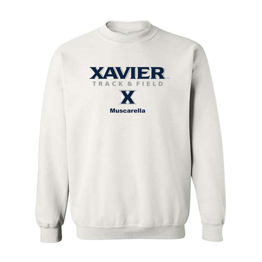 Xavier - NCAA Men's Track & Field : Nick Muscarella - Classic Shersey Crewneck Sweatshirt-0