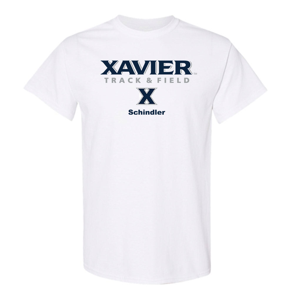 Xavier - NCAA Men's Track & Field : Luke Schindler - Classic Shersey T-Shirt-0