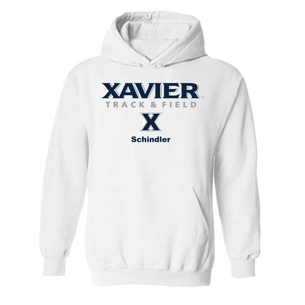 Xavier - NCAA Men's Track & Field : Luke Schindler - Classic Shersey Hooded Sweatshirt-0