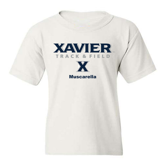Xavier - NCAA Men's Track & Field : Nick Muscarella - Classic Shersey Youth T-Shirt-0