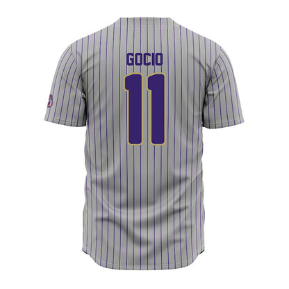 JMU - NCAA Baseball : Ryan Gocio - Grey Jersey-1