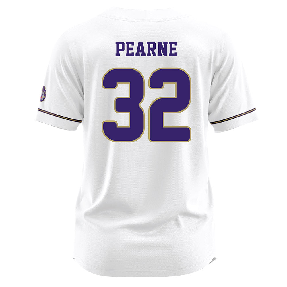 JMU - NCAA Baseball : Sam Pearne - White Jersey-1