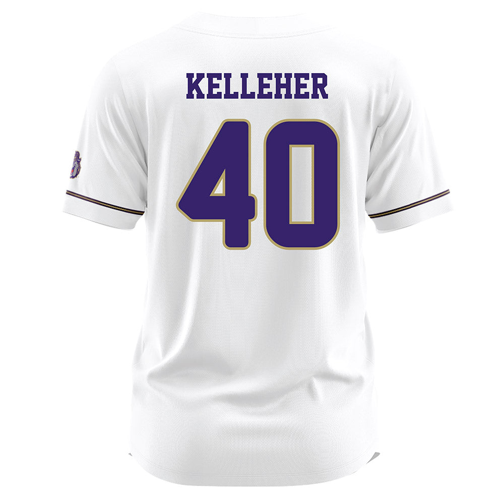 JMU - NCAA Baseball : Jack Kelleher - White Jersey-1