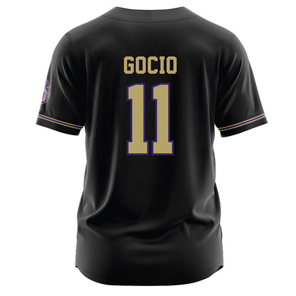 JMU - NCAA Baseball : Ryan Gocio - Black Jersey-1