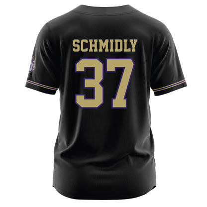 JMU - NCAA Baseball : Ike Schmidly - Black Jersey-1