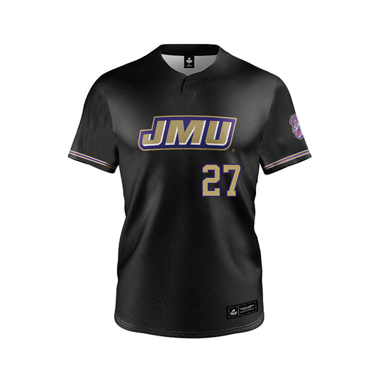 JMU - NCAA Baseball : Christian McCleary - Black Jersey-0