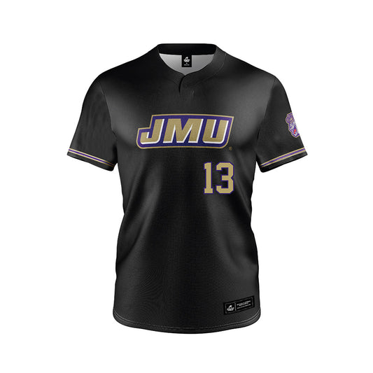JMU - NCAA Baseball : Will Haacke - Black Jersey-0