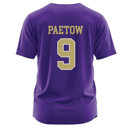 JMU - NCAA Softball : Bree Paetow - Purple Jersey-1