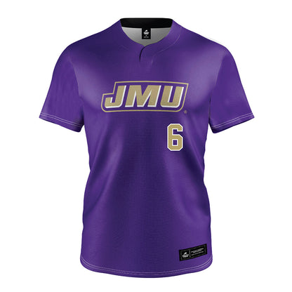 JMU - NCAA Softball : Lili Smith - Purple Jersey-0