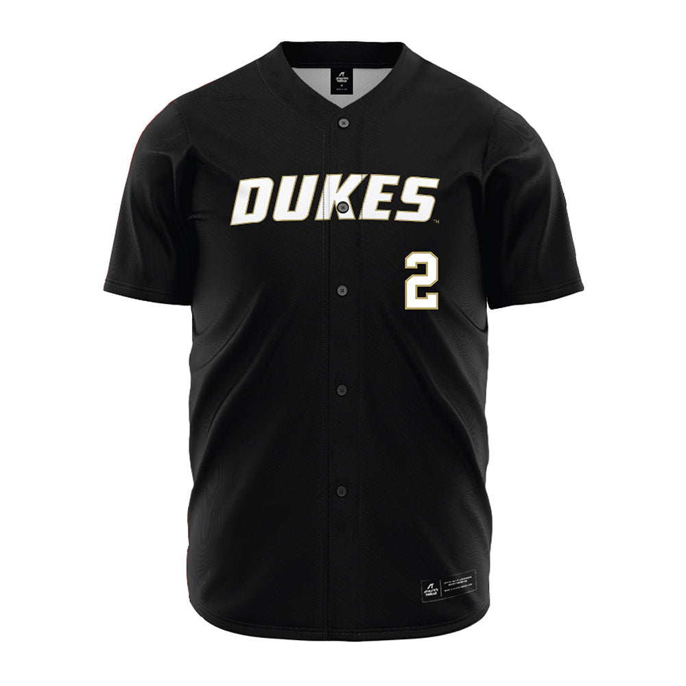 JMU - NCAA Softball : Reaghan Warner - Black Jersey-0