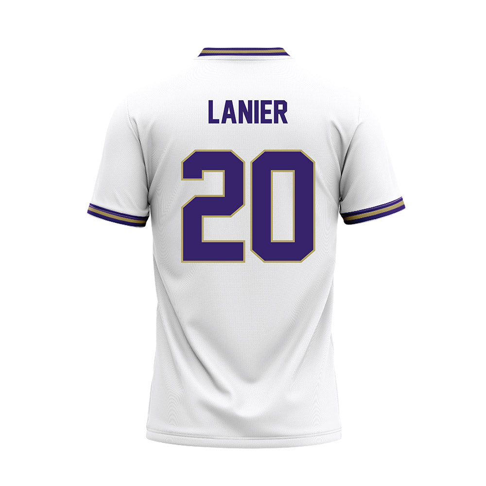JMU - NCAA Softball : BK Lanier - White Jersey-1