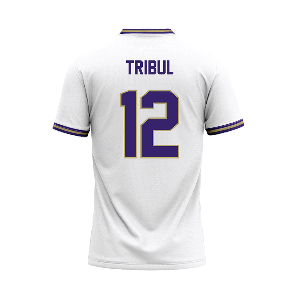 JMU - NCAA Softball : Mia Tribul - White Jersey-1