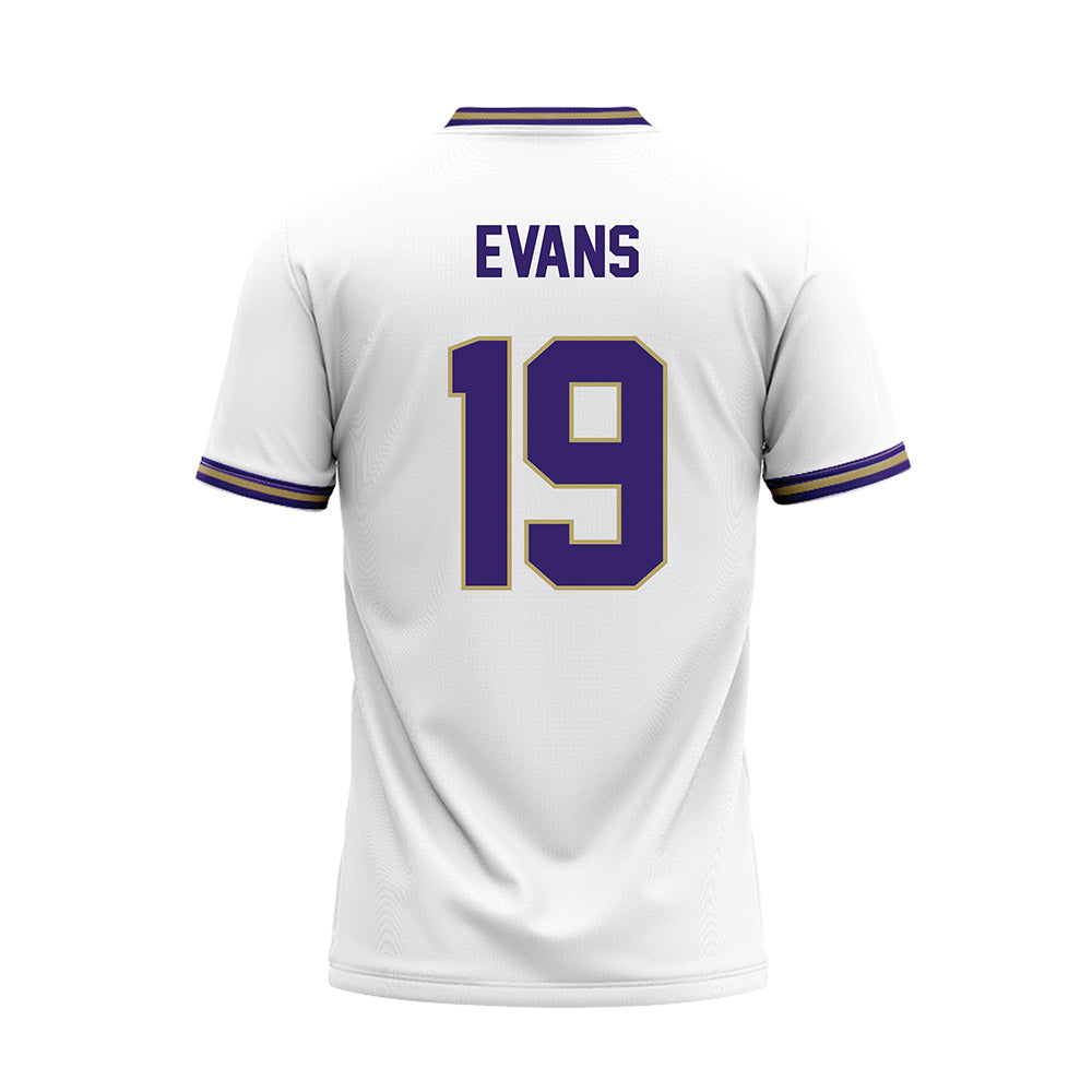 JMU - NCAA Softball : Emma Jo Evans - White Jersey-1