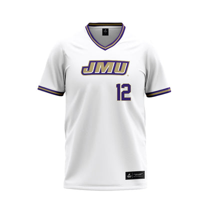 JMU - NCAA Softball : Mia Tribul - White Jersey-0