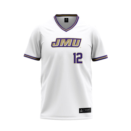 JMU - NCAA Softball : Mia Tribul - White Jersey-0