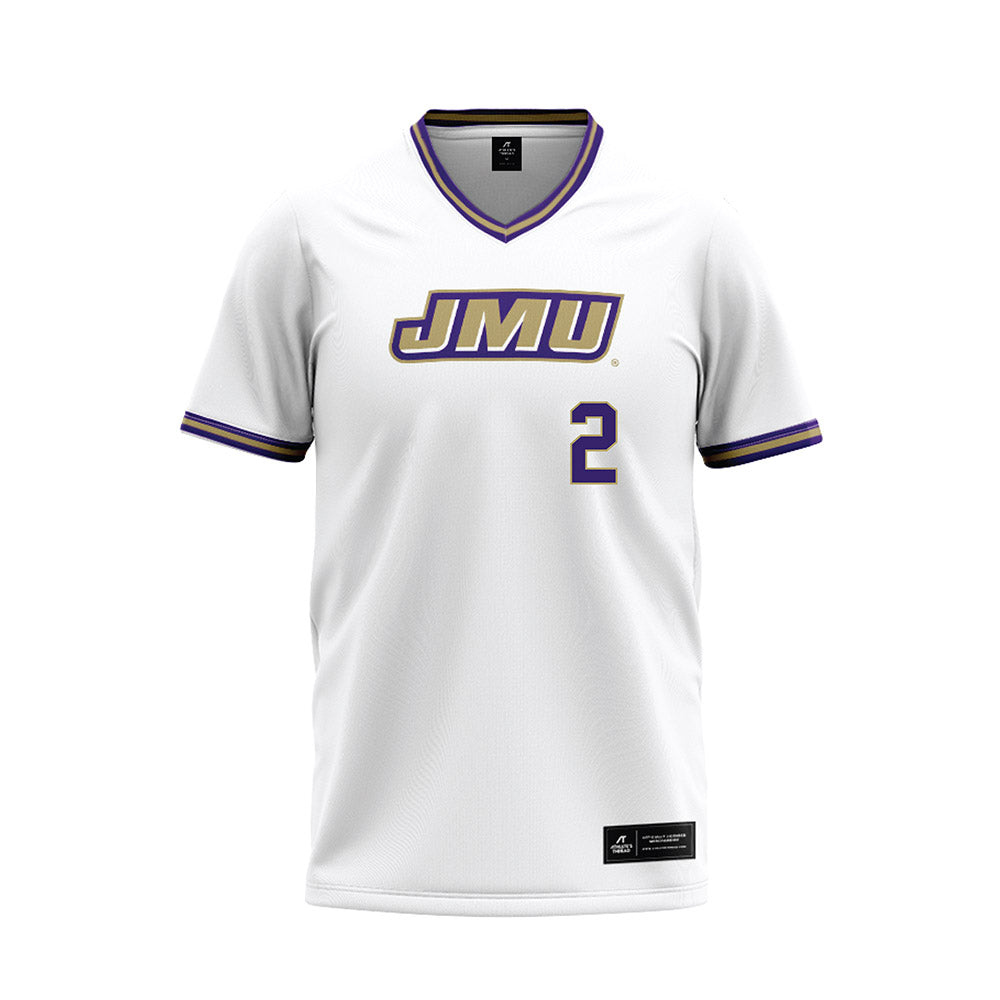 JMU - NCAA Softball : Reaghan Warner - White Jersey-0