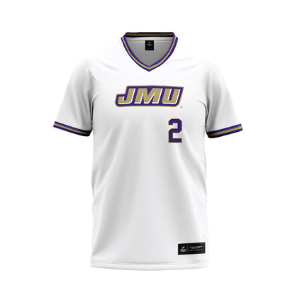 JMU - NCAA Softball : Reaghan Warner - White Jersey-0