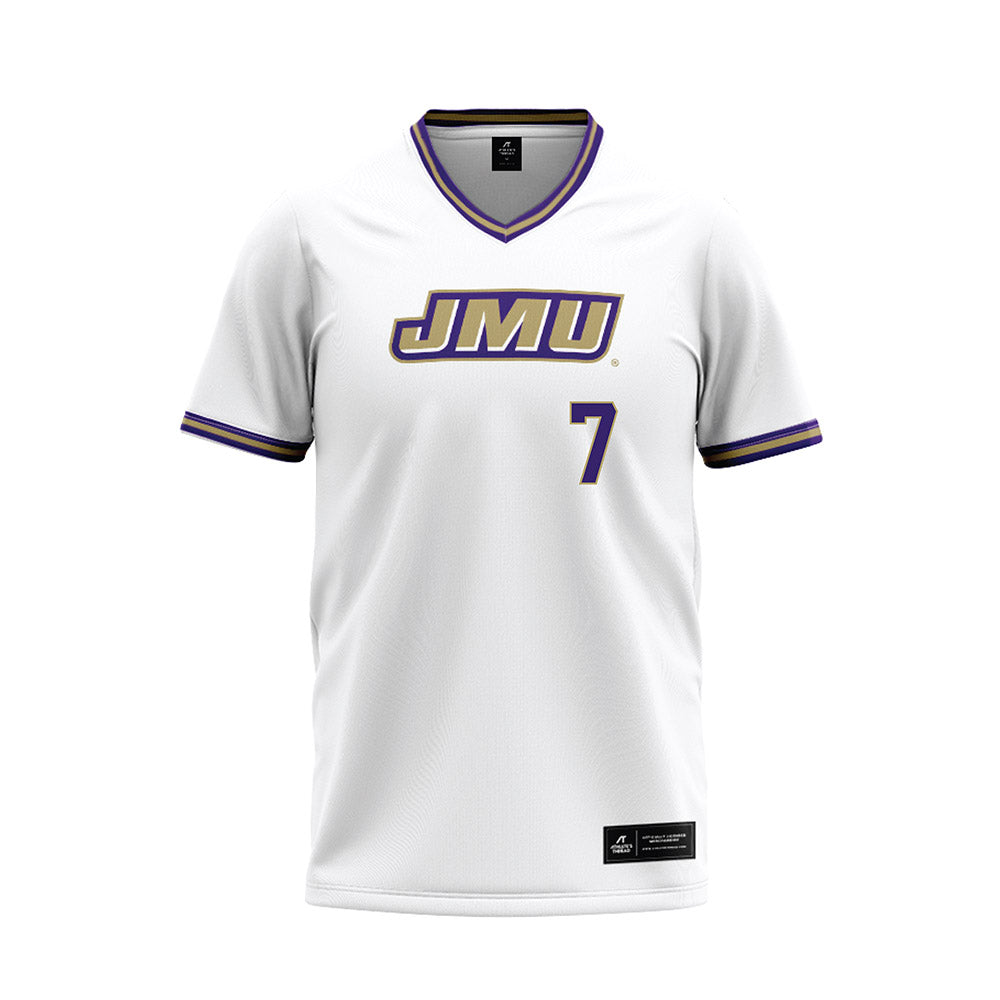 JMU - NCAA Softball : Lucy Bertram - White Jersey-0